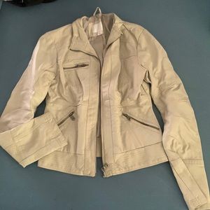 Like new faux leather jacket